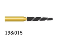 Gold Twister Burs Round End Taper FG Extra Coarse 198/014 