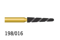 Gold Twister Burs Round End Taper FG Extra Coarse 198/016 