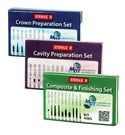 Sterile Diamond Burs Crown Preparation Set 