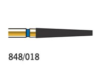 Diamond Burs Flat End Taper FG 848 ML 018 10 