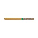 Gold Diamond Burs Cylinder FG Coarse 111/014 