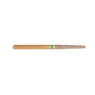 Gold Diamond Burs Flat End Taper FG Coarse 173/016 