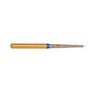 Gold Diamond Burs Round End Taper FG Medium 199/014 
