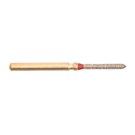 Gold Diamond Burs Pointed Cylinder FG Fine 130/012 