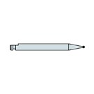 Steel Burs Long Round RA 009 1 