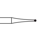 Steel Burs Round RA No. 1 009 