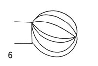 Steel Burs Extra Long Round RA 6 018 