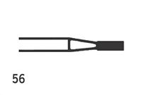 Jet TC Burs Straight Fissure FG 56 009 