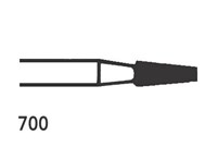 Jet TC Burs Taper Fissure Long Cross Cut FG 700L 010 