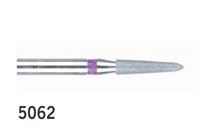 BluWhite Diamond Finishing Burs Tapered Cylinder Round End FG 5062 Ultra Fine 016 