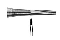 Tungsten Carbide Burs Taper Fissure Plain Cut FG 170 010 