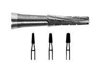 Tungsten Carbide Burs Taper Fissure Cross Cut FG 703 021 