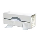 Apron Dispenser Single for 14" Roll - White 