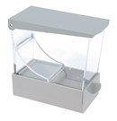 Cotton Wool Roll Dispenser Grey 