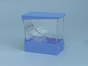 Cotton Wool Roll Dispenser Azure 