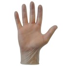 Clear Vinyl Examination Gloves Powder Free Small 
