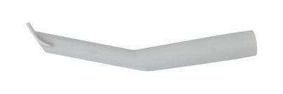 Autoclavable Aspirator Tips 16mm Adult - Grey with flange 